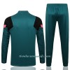 Sudadera De Entrenamiento Trajes Liverpool Cremallera De Cuarto 2022-23 Verde - Hombre